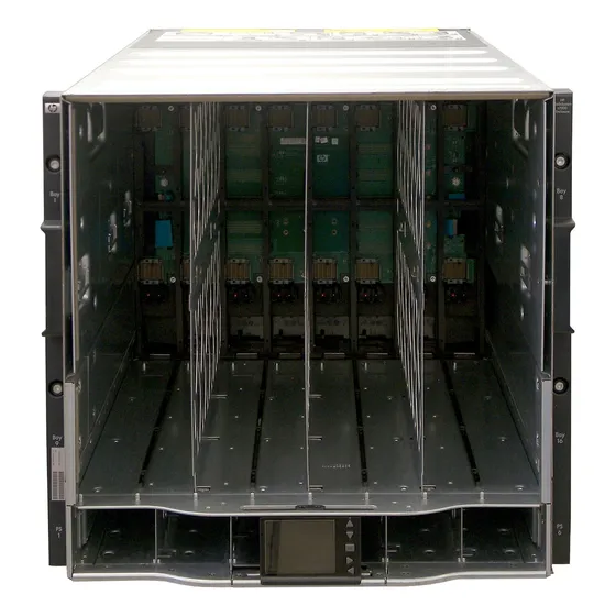 Chassi Hp Bladesystem C7000 Enclosure + Backplane 519345-001