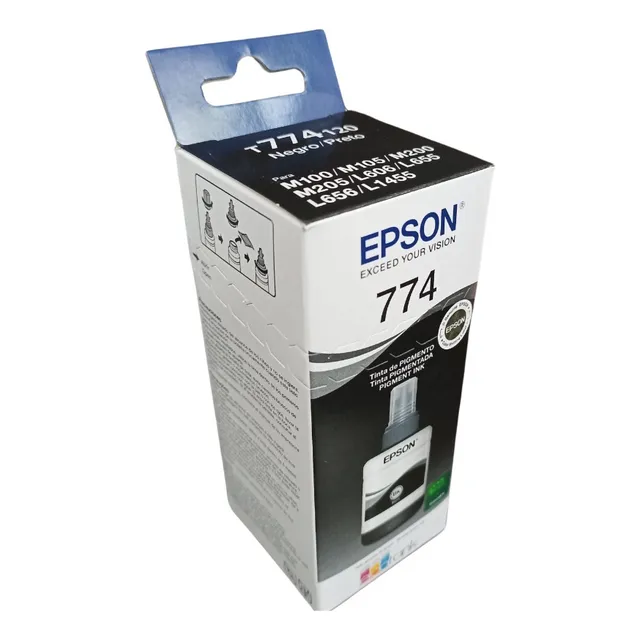 Cartucho De Tinta Epson 774 Negro Para M100 Caducada