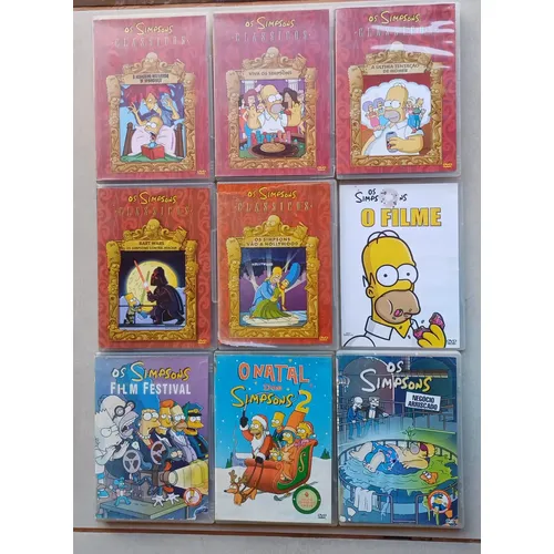 Os Simpsons 7ª Temporada Box Dvd Colecionador Comédia Fox
