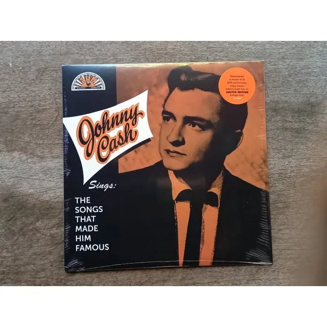 Disco Lp Johnny Cash - Sings The Song (2023) Usa Sellado R50