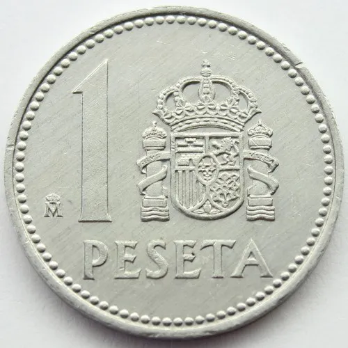España 1 Peseta 1986 - Rey Juan Carlos I - Sin Circular