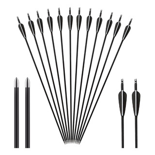 12pcs Flechas Para Arco Arco Recurvo 6mm Set Flechas Arco 12pcs Flechas Para Arco Arco Recurvo 6mm Set Flechas Arco