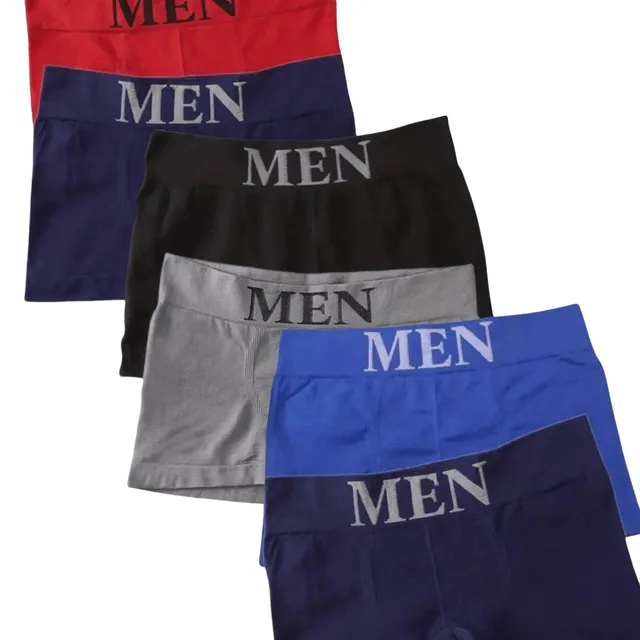 Kit 6 Cuecas Masculinas Box Boxer Men Em Algodão Sem Costura