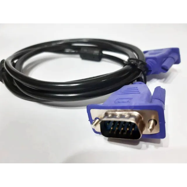 Cable Vga 3 Mts Nuevos Pc Video Beam Macho A Macho