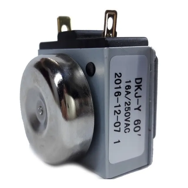 Timer Reloj Horno Eléctrico 60 Minutos Eje Chaveta 15a 250v