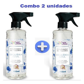Kit 2 Odorizador De Tecidos Orquidea 500ml Tropical Aromas Kit 2 Odorizador De Tecidos Orquidea 500ml Tropical Aromas