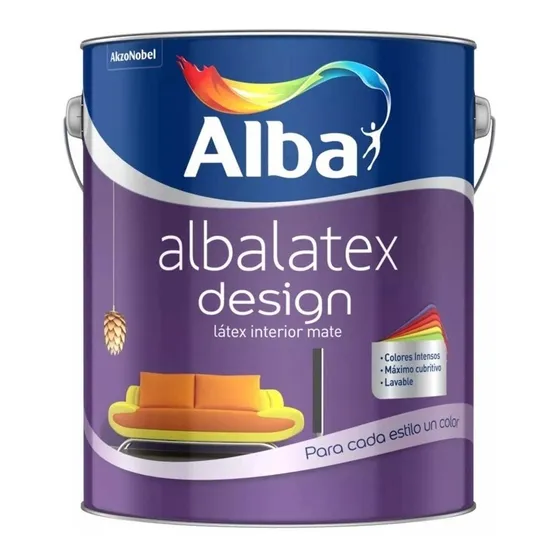 Albalatex Design Color Latex Interior Colores 4 L Pmigu