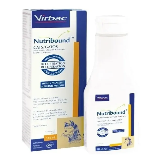 Nutribound Fórmula Especial Recuperación Gatos 150ml Virbac