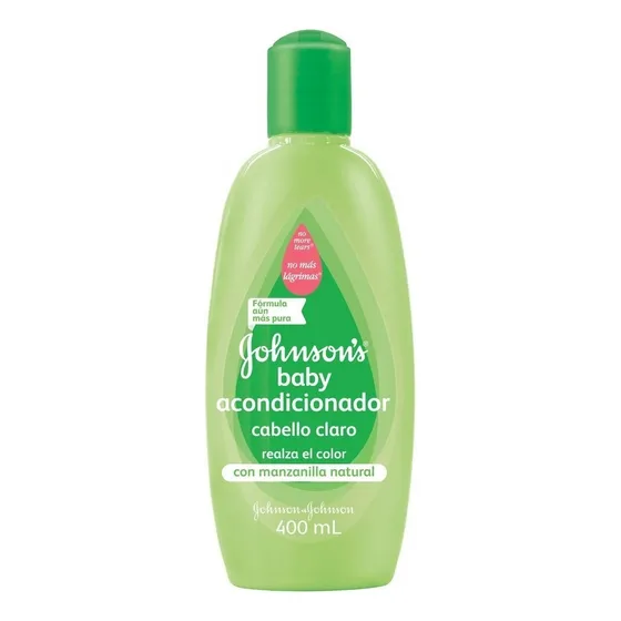 Acondicionador Bebe Manzanilla Johnson Cabello Claro 400 Ml