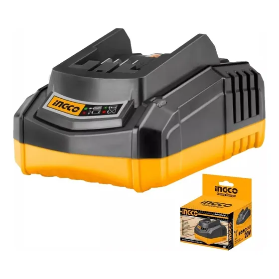 Cargador 20v Baterias Ingco Total Industria Multiherramienta