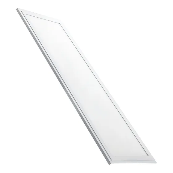 Panel Led De Aluminio Candela Para Embutir O Colgar 120 X 30cm 48w Color Blanco