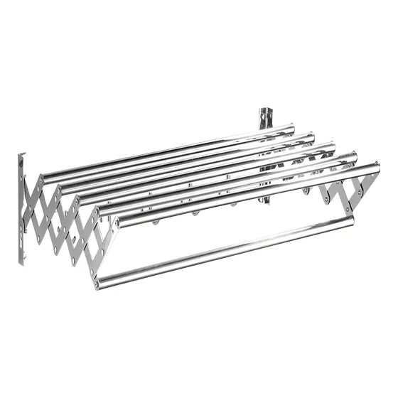 Tendedero Tender De Pared Plegable Acero Inoxidable P/ropa