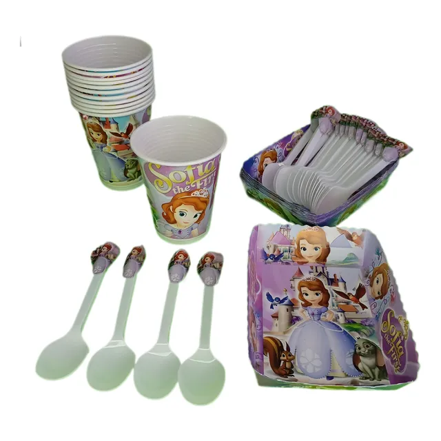 Kit Decoracion Infantil Sofia 24niños Leer Descripcion