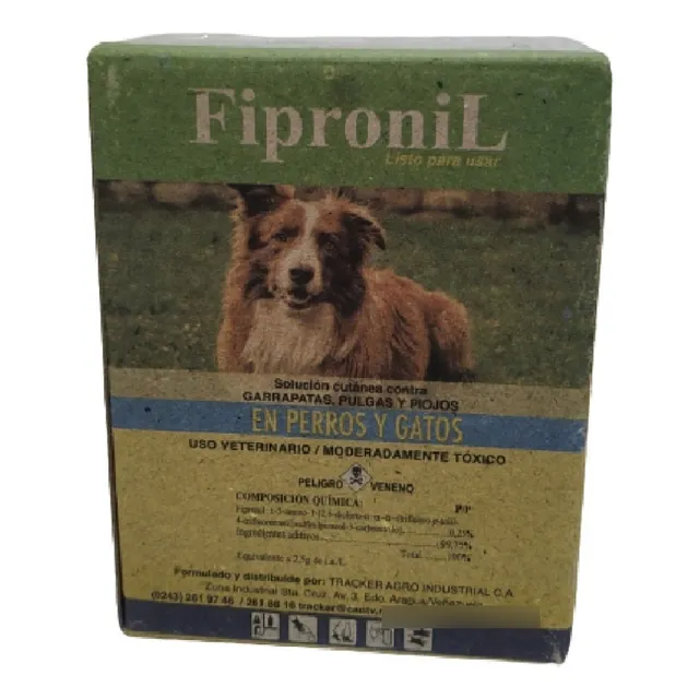 Fipronil Solución Cutánea Contra Garrapatas Para Mascotas #e