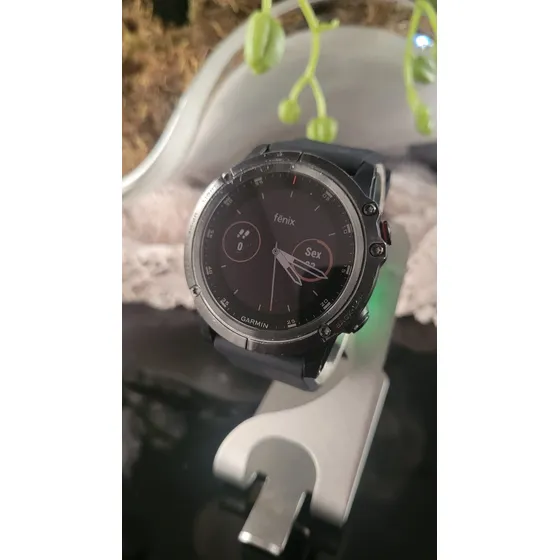 Garmin Fenix 5x  Plus Sapphire - 51mm (music) Preto