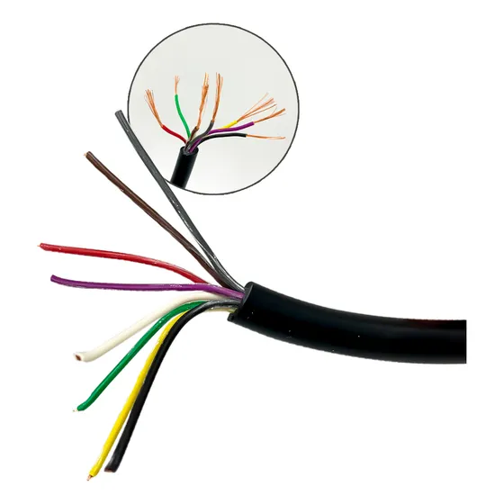 Cabo Flexivel Manga Pp 8x1mm 18awg Extensão Automotivo 5m