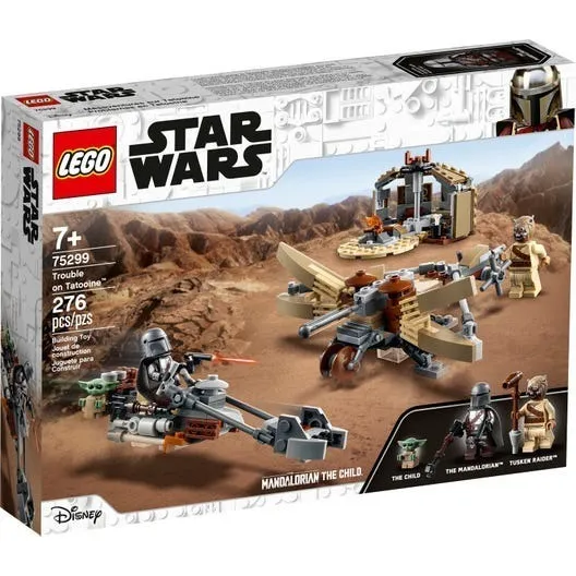 Lego Star Wars Problemas En Tatooine Mandalorianos + Moto Cantidad de piezas 266