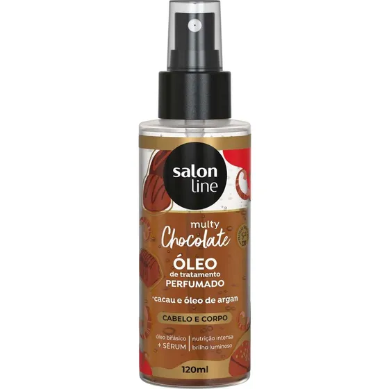 Oleo De Tratamento Perfumado Salon Line Multy Chocolate 120m