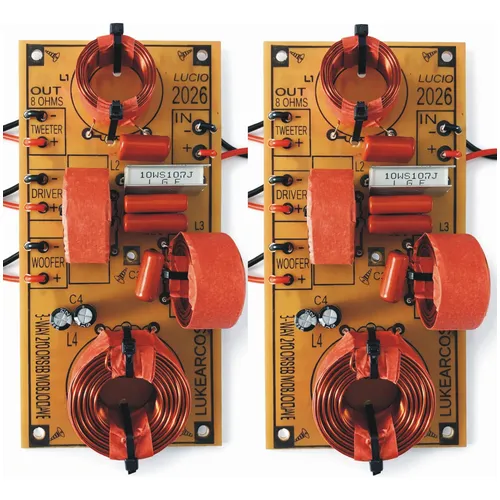 300w 4 Way Crossover Audio Speaker Crossover + Dual Mid | MercadoLivre