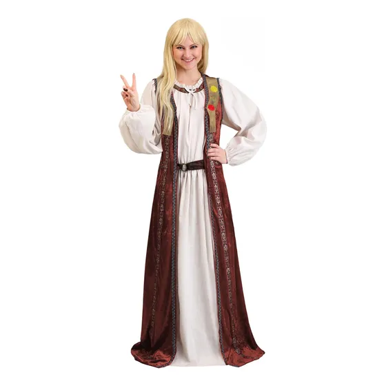 Disfraz De Jenny Curran Forrest Gump 80's 80s Hippie 70's Para Mujer Damas Envio Gratis