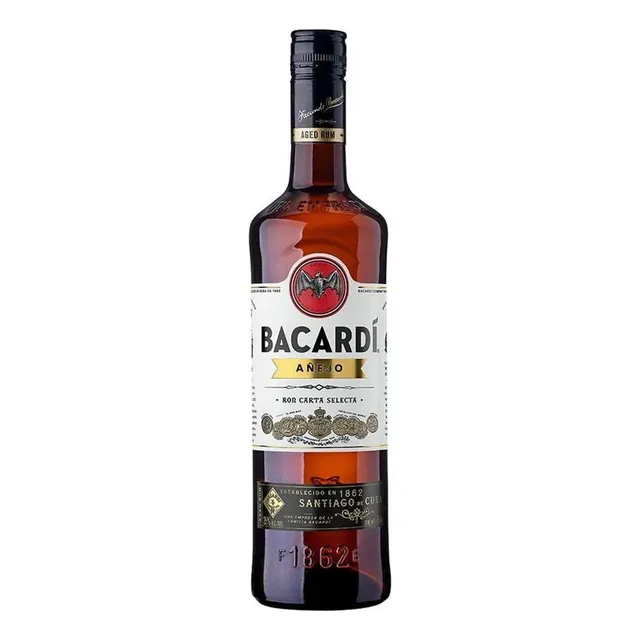 Pack De 6 Ron Bacardi Añejo 750 Ml