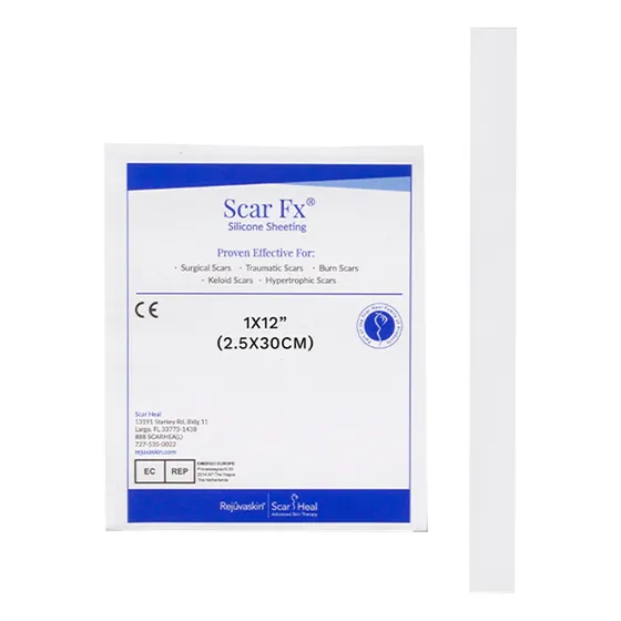 Scar Fx Parche De Silicona Para Cicatrices 2.5x30cm 1 Tira