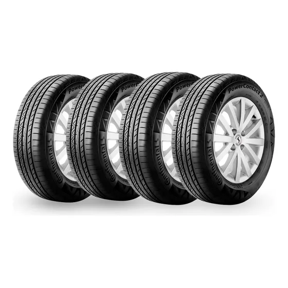 Kit 4 Pneus Continental 185/70 R14 88h Powercontact 2