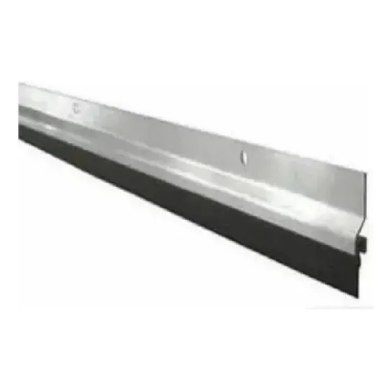 Zocalo O Parabichos Puertas Aluminio Natural 0.90mtr 