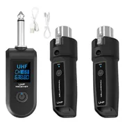 Sistema De Micrófono Inalámbrico Con Transmisor Y Receptor.