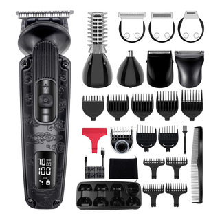Kit De Aseo Hatteker, Recortador De Barba 8 En 1, Impermeabl Kit De Aseo Hatteker, Recortador De Barba 8 En 1, Impermeabl