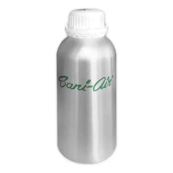 Esencia Premium Sani Air 1lt Botella Aluminio Tapa Seguridad Color Plateado Fragancia Mango | Cuotas sin interés