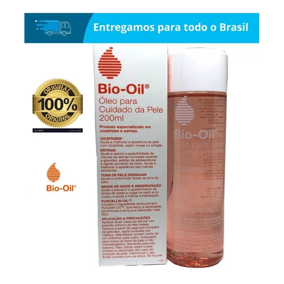 Óleo para corpo Bio-Oil Skincare Oil en tubo 200mL