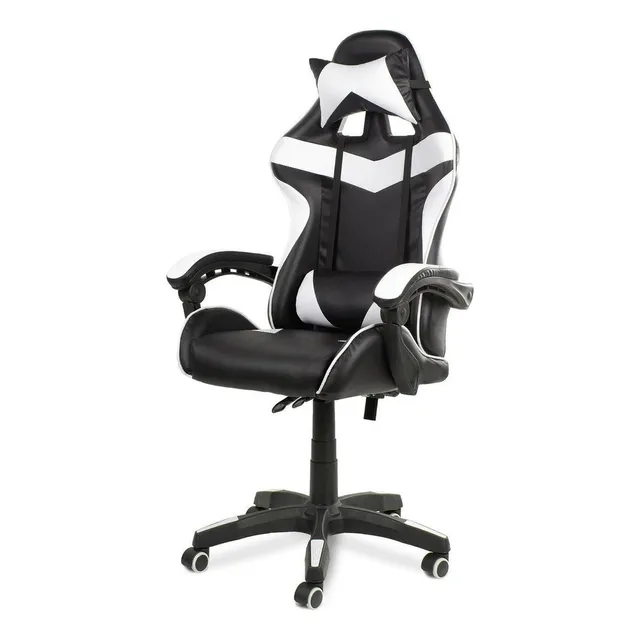 Silla Gamer Ergonómica Urban Design, Ajuste Reclinable 135° Color Blanco