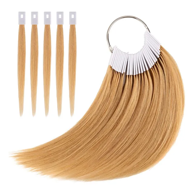 Prueba Colores En 30 Mechones Reales De Cabello