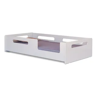 Cama Montessori Solteiro Segurança Autonomia Quarto Infantil Cor Branco Cama Montessori Solteiro Segurança Autonomia Quarto Infantil Cor Branco
