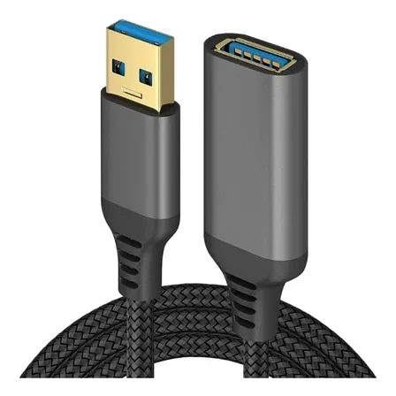 Cable Extensión Usb 3.0 Macho Hembra 2mts 5gbs