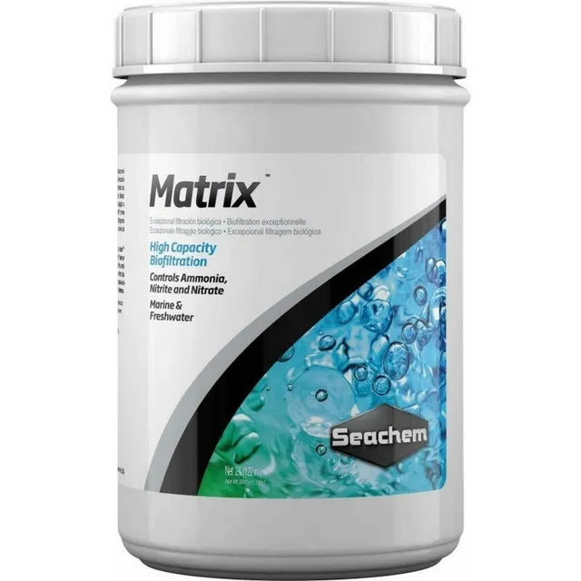 Seachem Matrix Filtracion Biologica Para Acuarios, 2 Litros