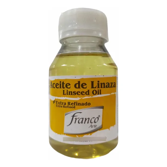 Aceite  Linaza Extrarefinado Para Pintura 60 Ml