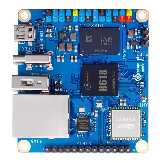 Placa De Desarrollo Orange Pi Zero 3 1.5gb Ram 4 Núcleos