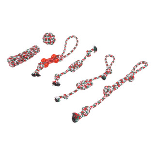 Puppy Chew Toys, 6 Unidades, Juguete Interactivo De Cuerda D Puppy Chew Toys, 6 Unidades, Juguete Interactivo De Cuerda D