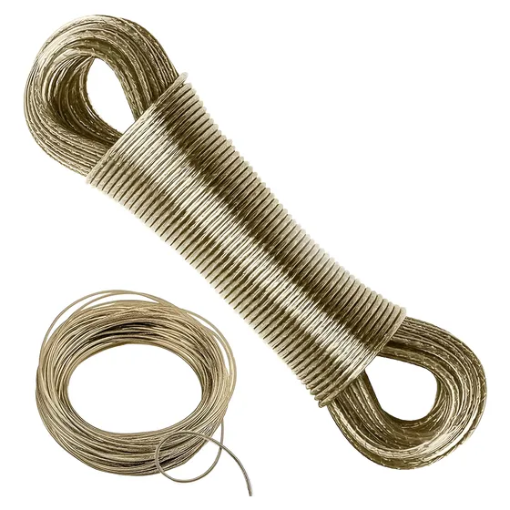 Tendedero Cuerda Para Colgar Ropa 3mm X 20 Mtrs