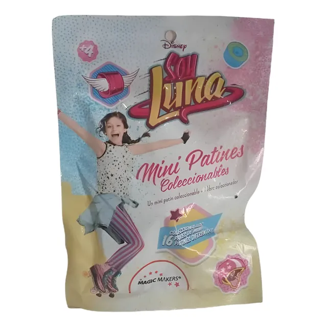 Mini Patines De Dedo + Libro Coleccionador - Soy Luna