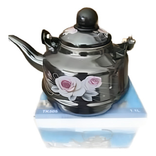 Tetera De Peltre Para Estufa De 1.7 L Tetera De Peltre Para Estufa De 1.7 L
