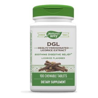 Tableta Masticable Nature's Way Dgl Digestive Support 100u Tableta Masticable Nature's Way Dgl Digestive Support 100u