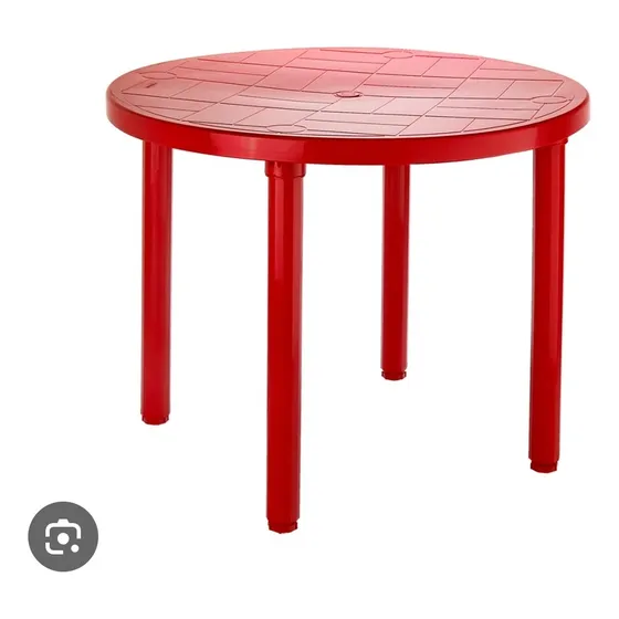 Mesa Plastica Redonda Manaplas