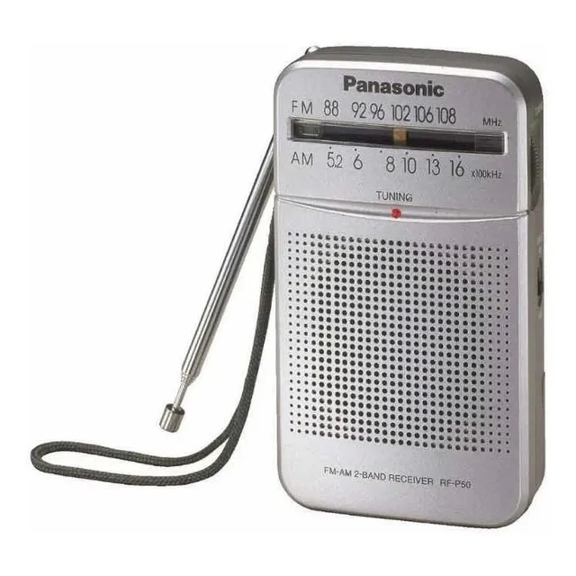 Radio Panasonic Con Am-fm Rf-p50d