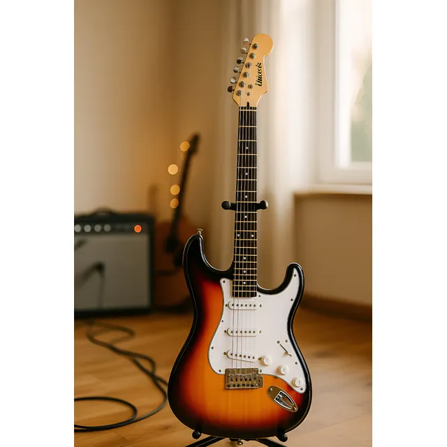 Guitarra Elétrica Queen’s 6 Cordas Stratocaster