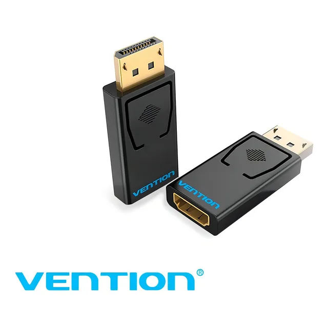 Adaptador Dispalyport Vention Dp Macho A Hdmi Hembra Laptop