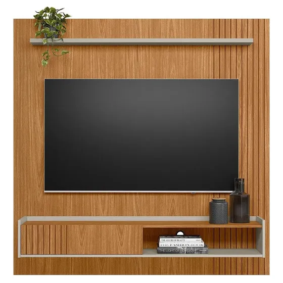 Panel De Pared / Rack Para Tv Hasta 65 - 160x160 - Dublin