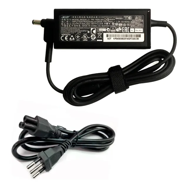Cargador Acer 45w 19v 2.37a Punta Gruesa 5.5x1.7mm